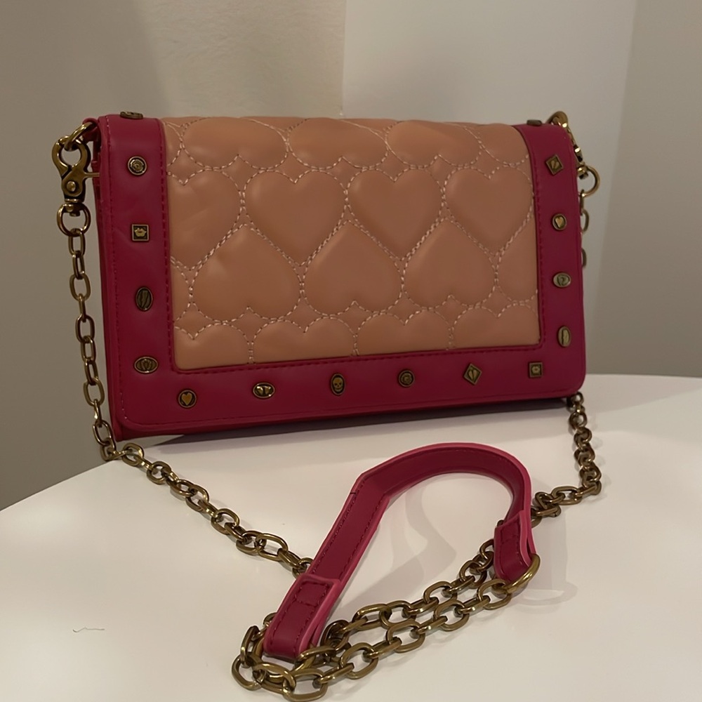 Betsey johnson crossbody wallet bag